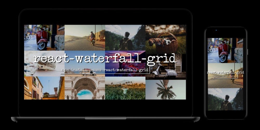 How to create Responsive Grid Layouts in React with one line?